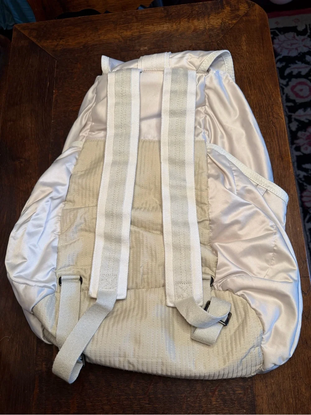 Adidas by Stella McCartney Utility Backpack Ivory Cream GUC